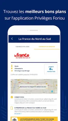 Privilèges Foriou android App screenshot 3